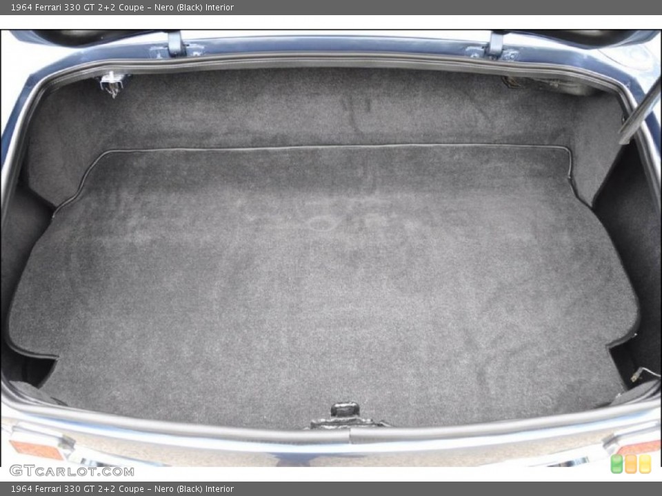 Nero (Black) Interior Trunk for the 1964 Ferrari 330 GT 2+2 Coupe #108316524