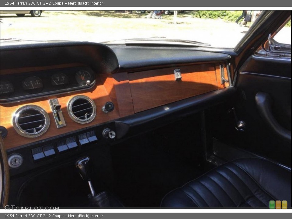 Nero (Black) Interior Dashboard for the 1964 Ferrari 330 GT 2+2 Coupe #108316596