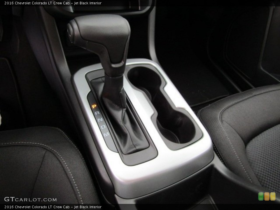 Jet Black Interior Transmission for the 2016 Chevrolet Colorado LT Crew Cab #108317739