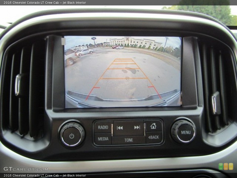 Jet Black Interior Controls for the 2016 Chevrolet Colorado LT Crew Cab #108317796