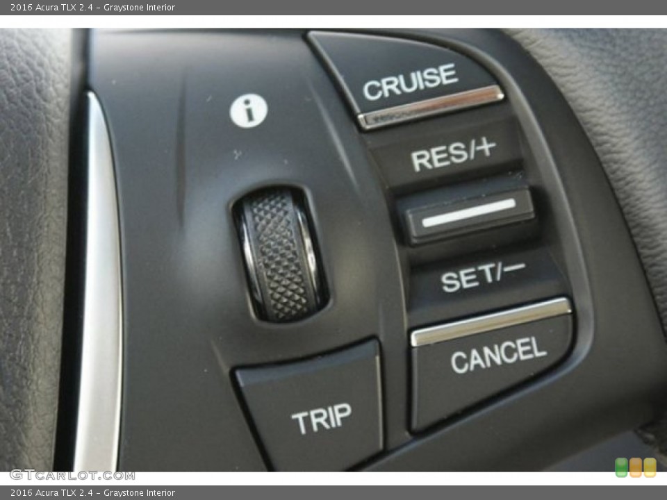Graystone Interior Controls for the 2016 Acura TLX 2.4 #108345729