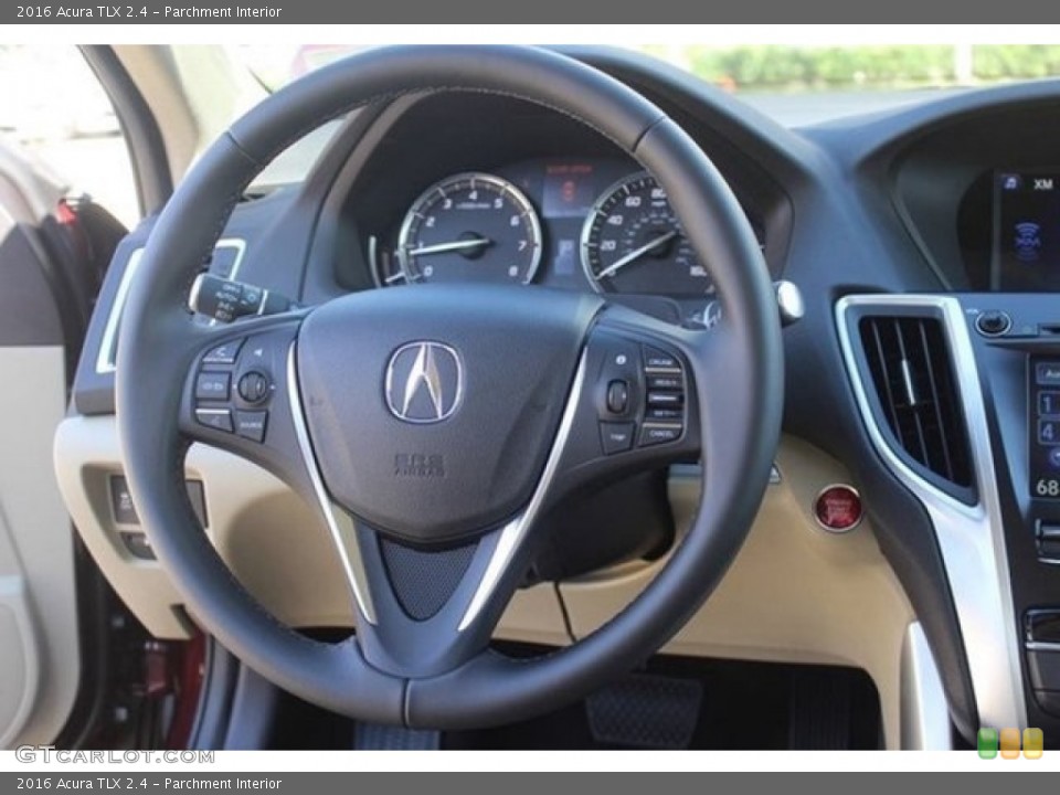 Parchment Interior Steering Wheel for the 2016 Acura TLX 2.4 #108346422