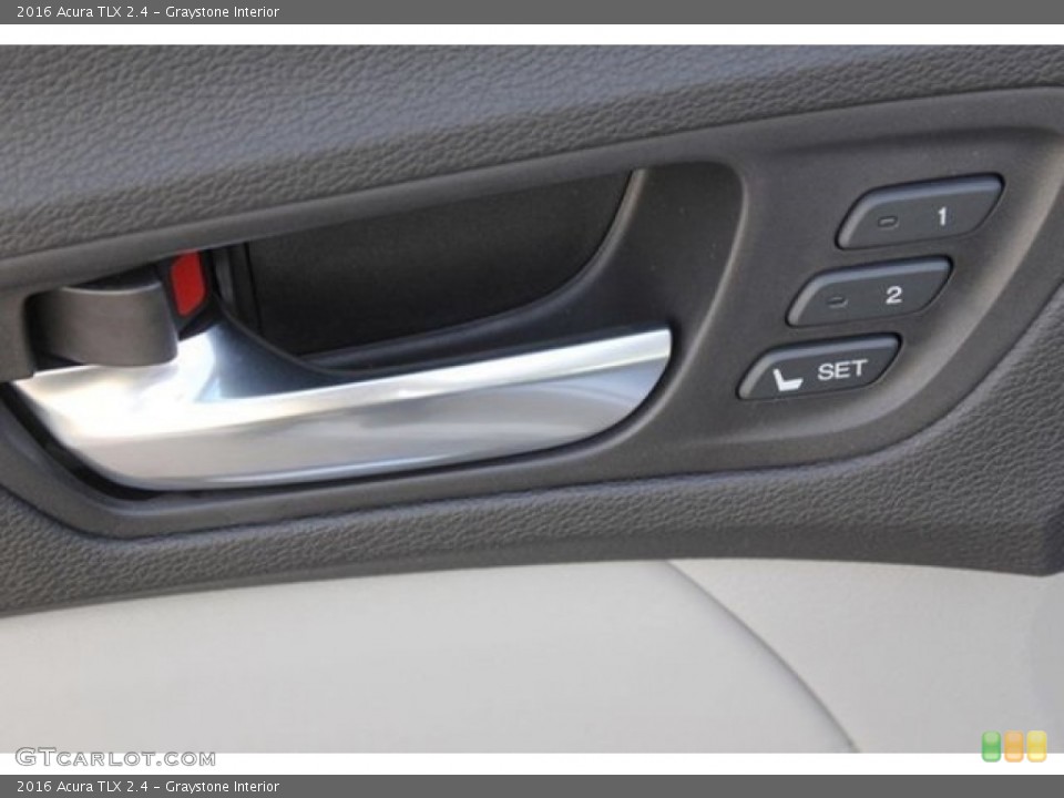 Graystone Interior Controls for the 2016 Acura TLX 2.4 #108347811