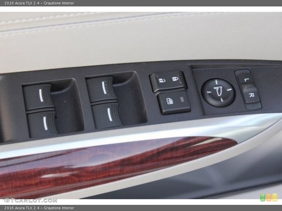 Graystone Interior Controls for the 2016 Acura TLX 2.4 #108347827