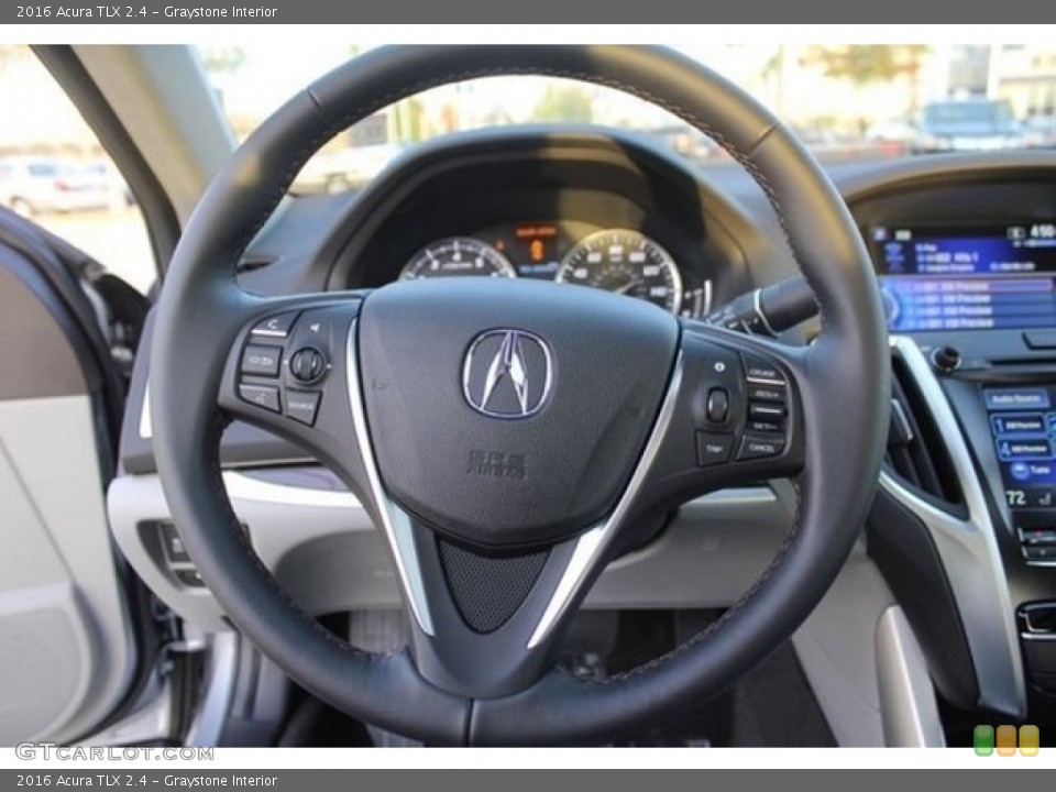 Graystone Interior Steering Wheel for the 2016 Acura TLX 2.4 #108347860