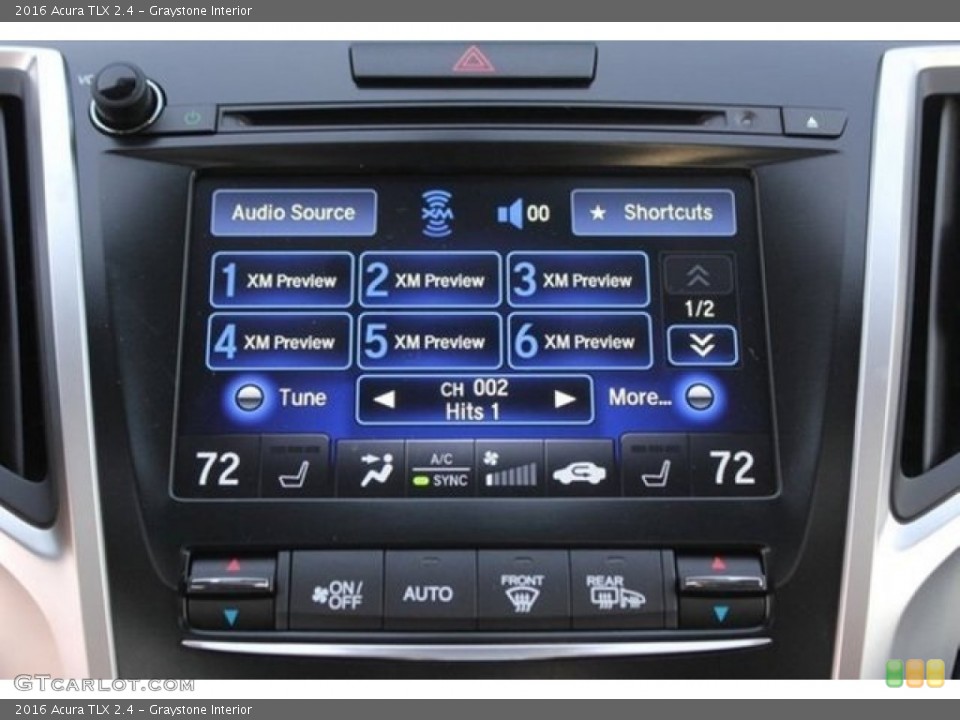 Graystone Interior Controls for the 2016 Acura TLX 2.4 #108347913