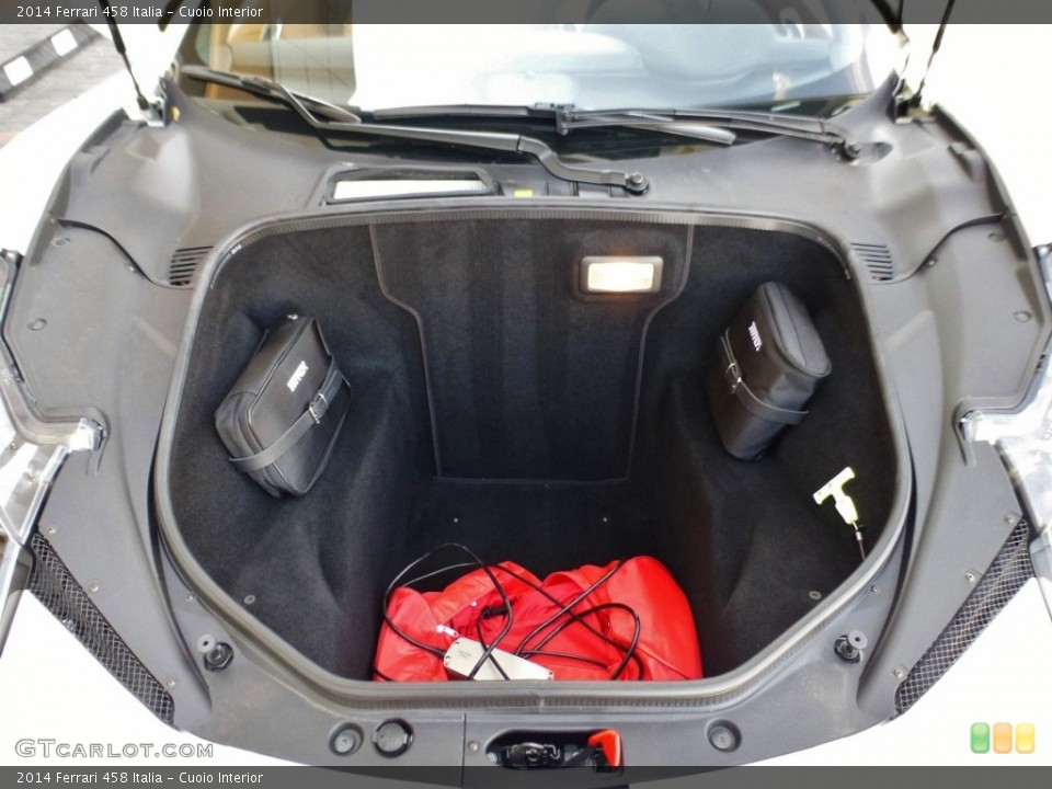 Cuoio Interior Trunk for the 2014 Ferrari 458 Italia #108348150