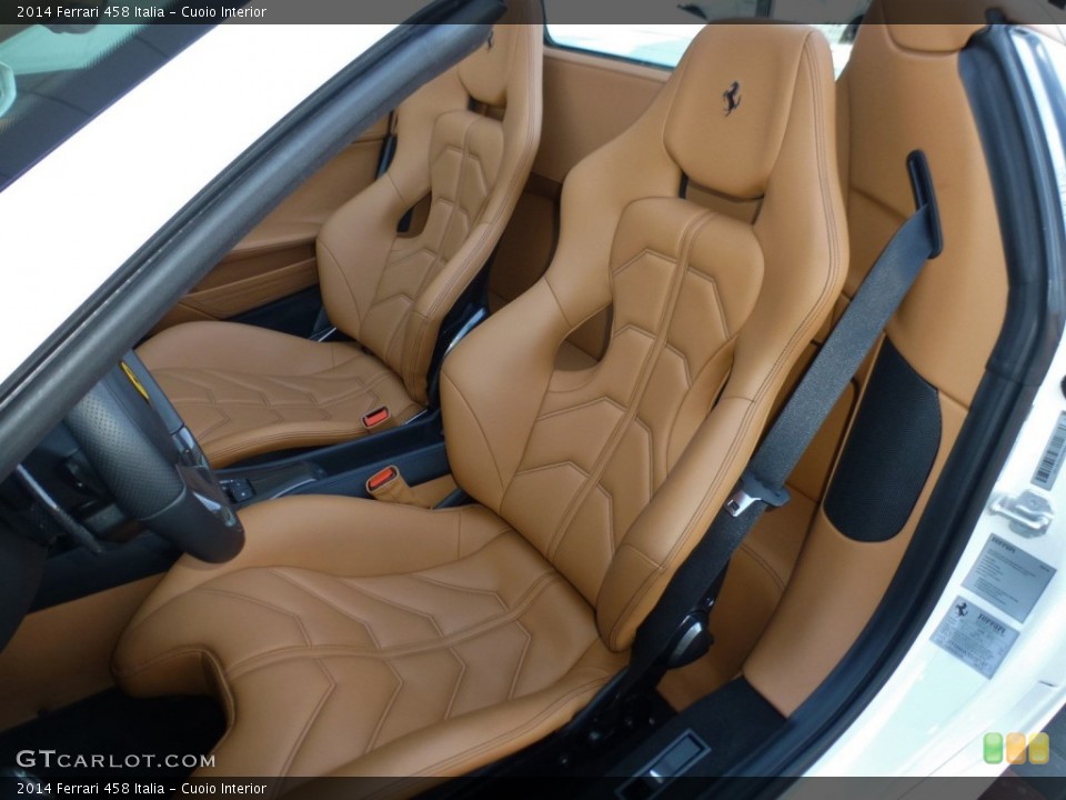 Cuoio Interior Front Seat for the 2014 Ferrari 458 Italia #108348264
