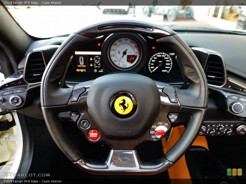 Cuoio Interior Steering Wheel for the 2014 Ferrari 458 Italia #108348330