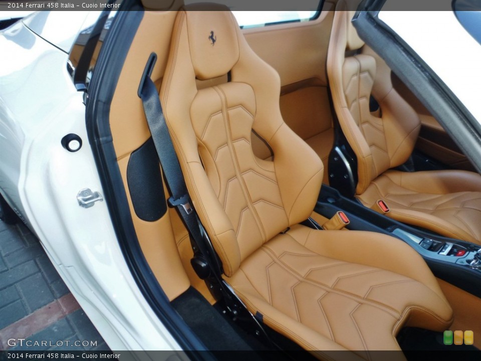 Cuoio Interior Front Seat for the 2014 Ferrari 458 Italia #108348477