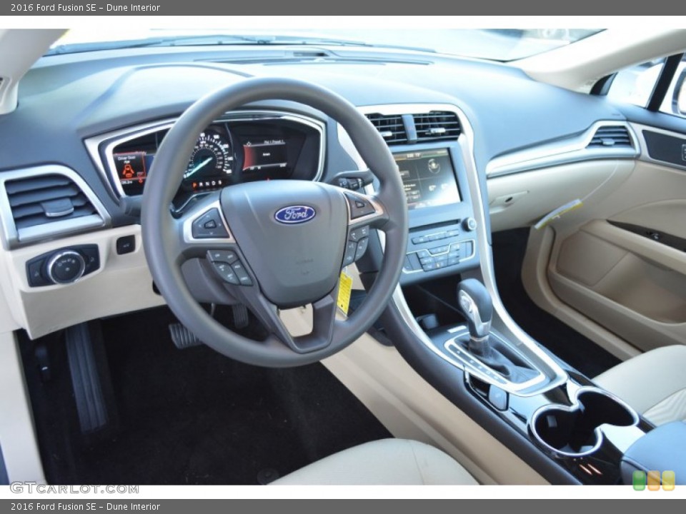 Dune Interior Prime Interior for the 2016 Ford Fusion SE #108351492