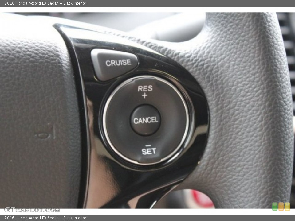 Black Interior Controls for the 2016 Honda Accord EX Sedan #108351801