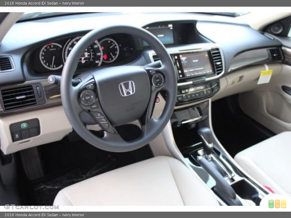 Ivory Interior Prime Interior for the 2016 Honda Accord EX Sedan #108351876