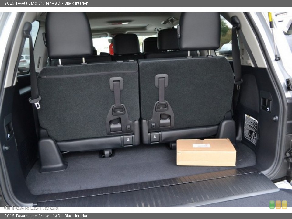 Black Interior Trunk for the 2016 Toyota Land Cruiser 4WD #108357279