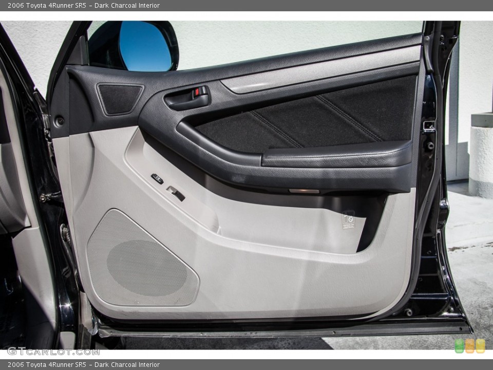 Dark Charcoal Interior Door Panel for the 2006 Toyota 4Runner SR5 #108360114