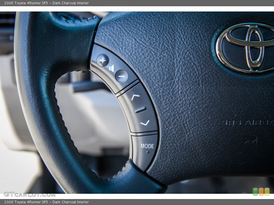 Dark Charcoal Interior Steering Wheel for the 2006 Toyota 4Runner SR5 #108360210