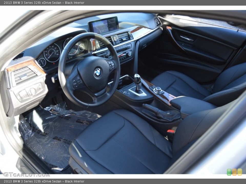 Black Interior Photo for the 2013 BMW 3 Series 328i xDrive Sedan #108364914