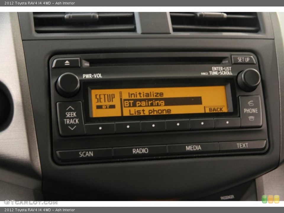 Ash Interior Audio System for the 2012 Toyota RAV4 I4 4WD #108400674