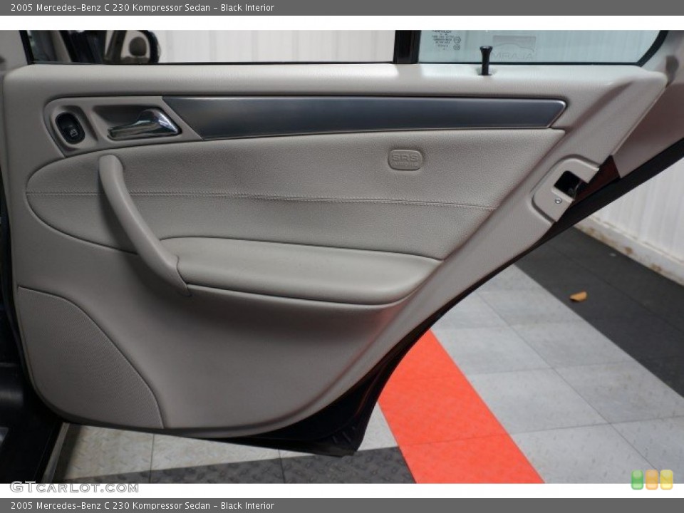 Black Interior Door Panel for the 2005 Mercedes-Benz C 230 Kompressor Sedan #108414117