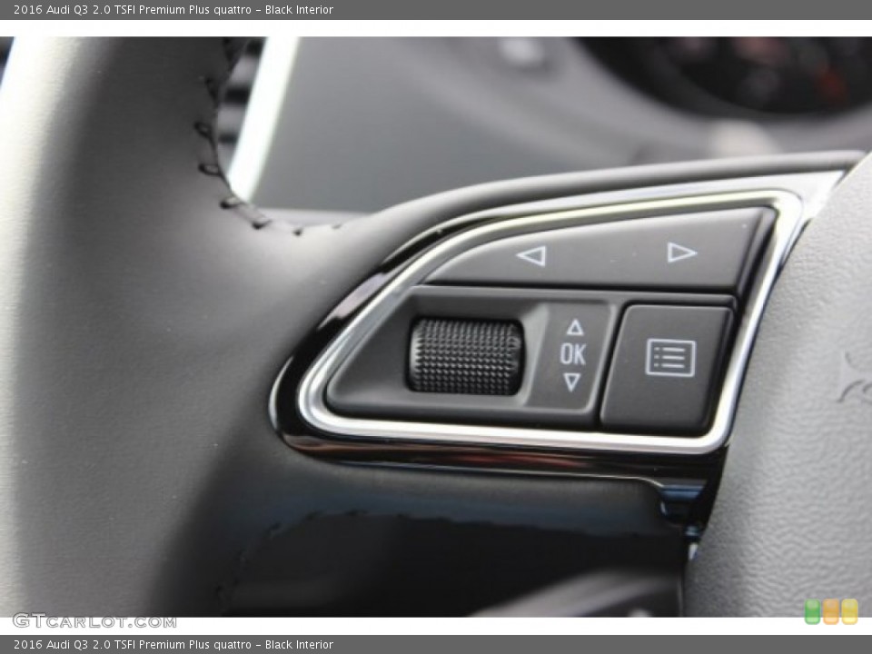 Black Interior Controls for the 2016 Audi Q3 2.0 TSFI Premium Plus quattro #108414960
