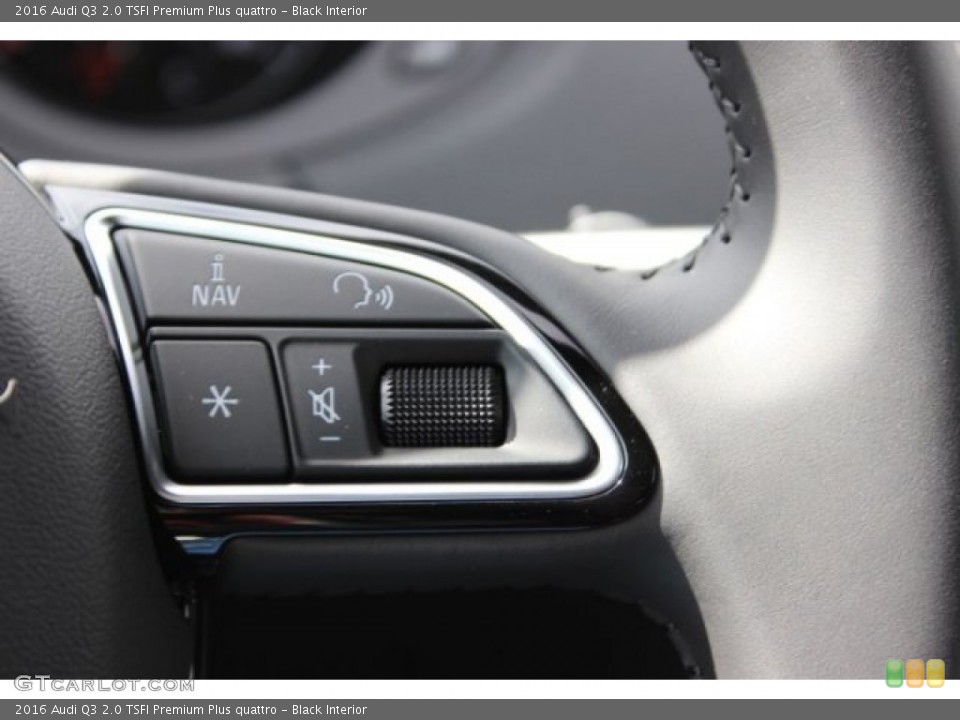 Black Interior Controls for the 2016 Audi Q3 2.0 TSFI Premium Plus quattro #108414978