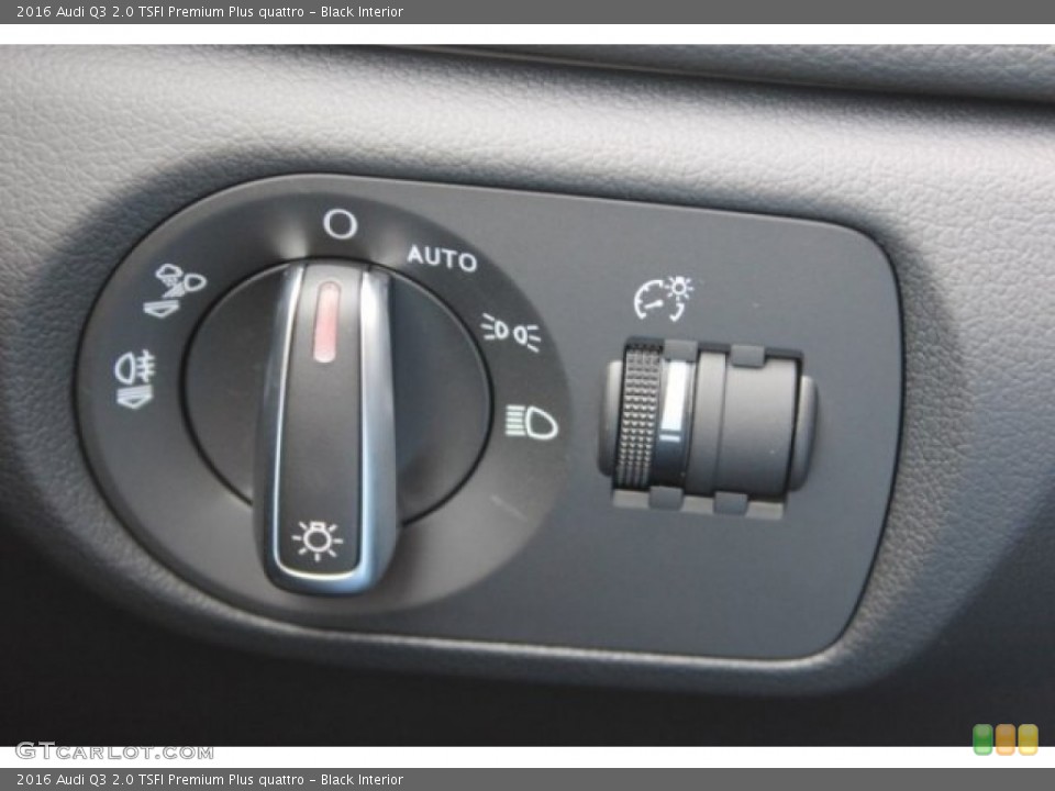 Black Interior Controls for the 2016 Audi Q3 2.0 TSFI Premium Plus quattro #108414996
