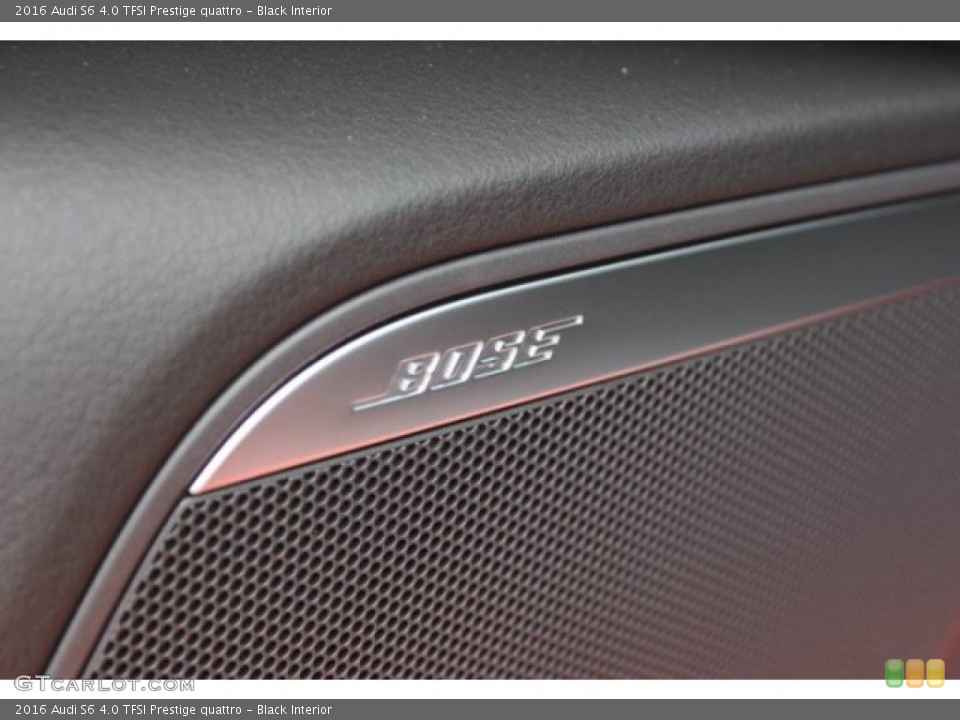 Black Interior Audio System for the 2016 Audi S6 4.0 TFSI Prestige quattro #108415455