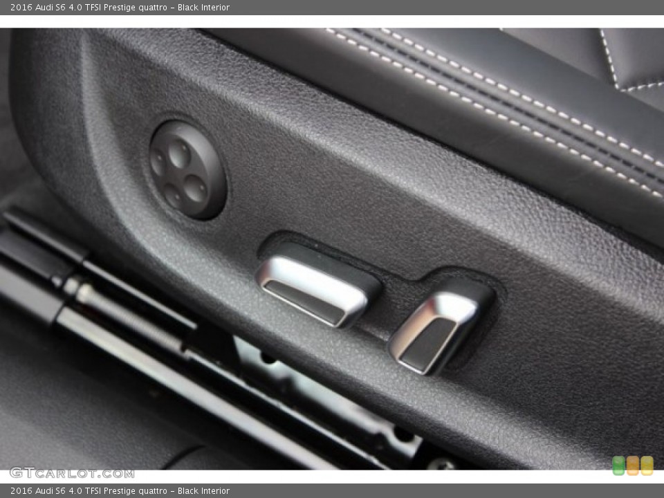 Black Interior Controls for the 2016 Audi S6 4.0 TFSI Prestige quattro #108415494