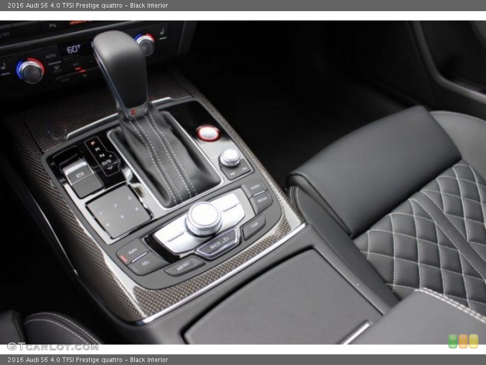 Black Interior Controls for the 2016 Audi S6 4.0 TFSI Prestige quattro #108415584