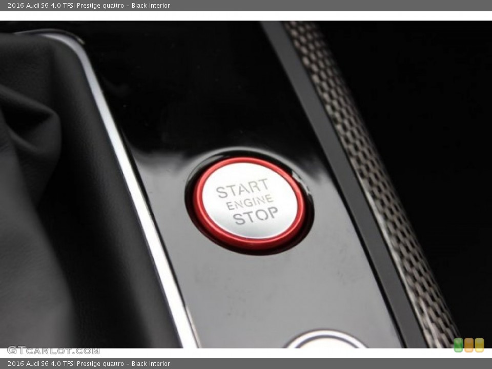 Black Interior Controls for the 2016 Audi S6 4.0 TFSI Prestige quattro #108415625