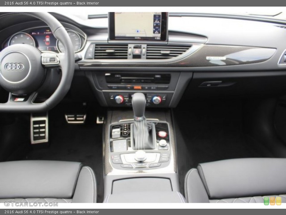 Black Interior Dashboard for the 2016 Audi S6 4.0 TFSI Prestige quattro #108416127