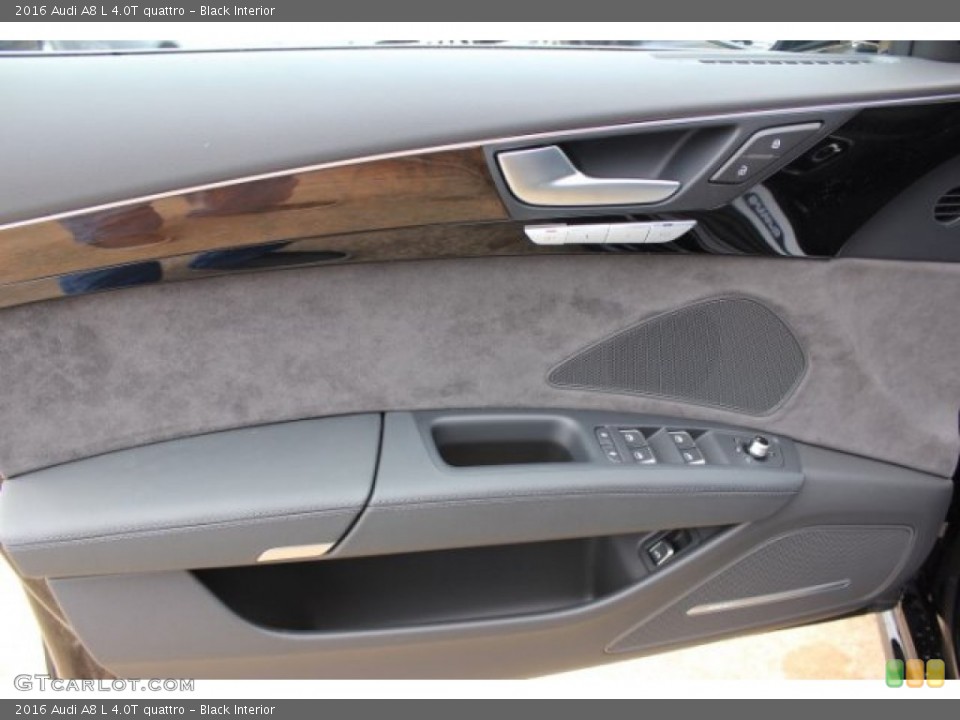 Black Interior Door Panel for the 2016 Audi A8 L 4.0T quattro #108416463