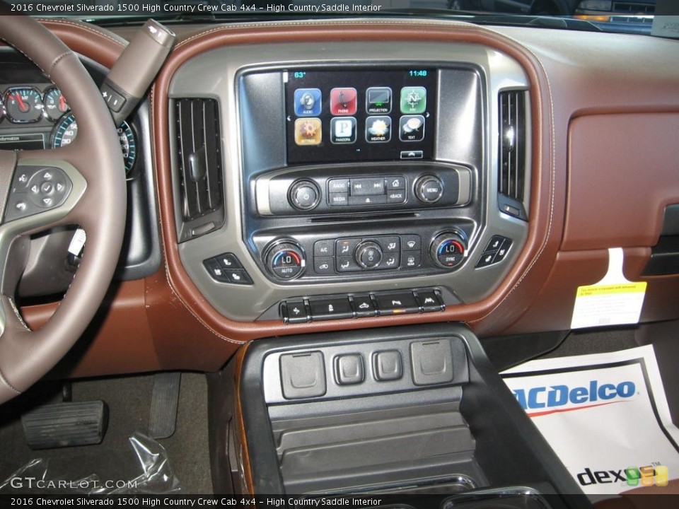 High Country Saddle Interior Controls for the 2016 Chevrolet Silverado 1500 High Country Crew Cab 4x4 #108420381