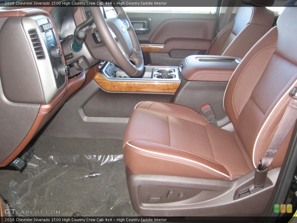 High Country Saddle Interior Photo for the 2016 Chevrolet Silverado 1500 High Country Crew Cab 4x4 #108420444