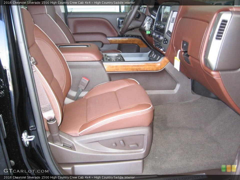 High Country Saddle Interior Photo for the 2016 Chevrolet Silverado 1500 High Country Crew Cab 4x4 #108420468