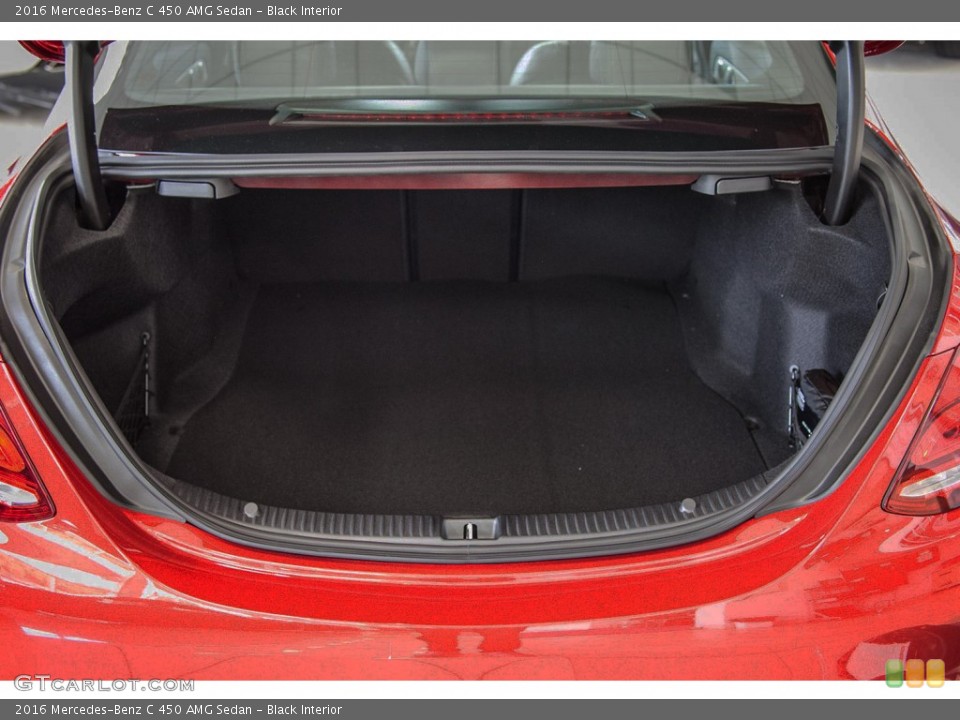 Black Interior Trunk for the 2016 Mercedes-Benz C 450 AMG Sedan #108421035