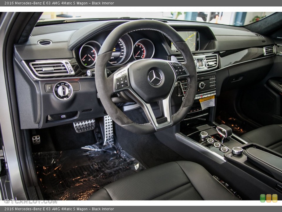 Black Interior Prime Interior for the 2016 Mercedes-Benz E 63 AMG 4Matic S Wagon #108421601