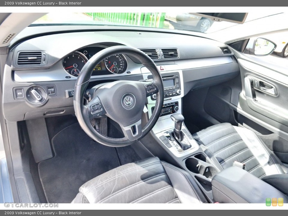 Black Interior Photo for the 2009 Volkswagen CC Luxury #108450433