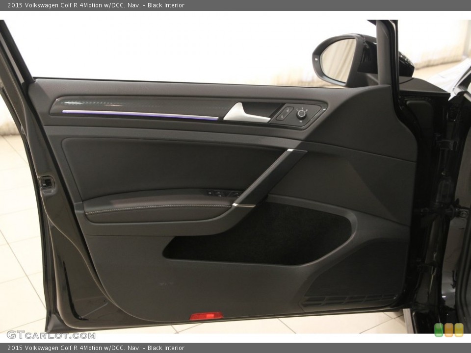 Black Interior Door Panel for the 2015 Volkswagen Golf R 4Motion w/DCC. Nav. #108454813