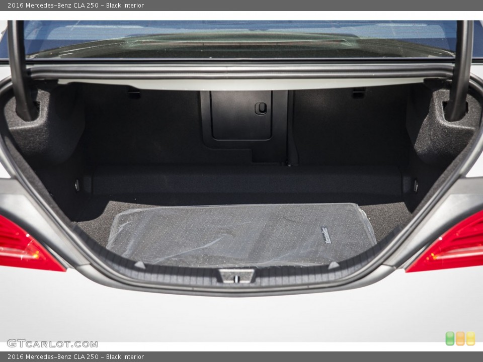 Black Interior Trunk for the 2016 Mercedes-Benz CLA 250 #108459458