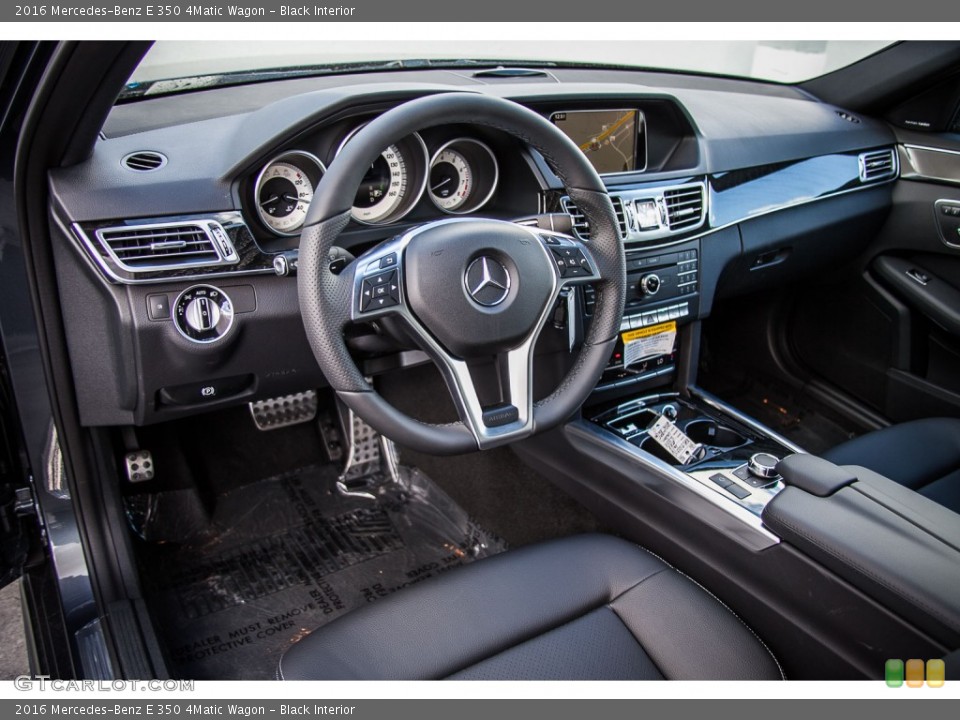 Black Interior Prime Interior for the 2016 Mercedes-Benz E 350 4Matic Wagon #108459925