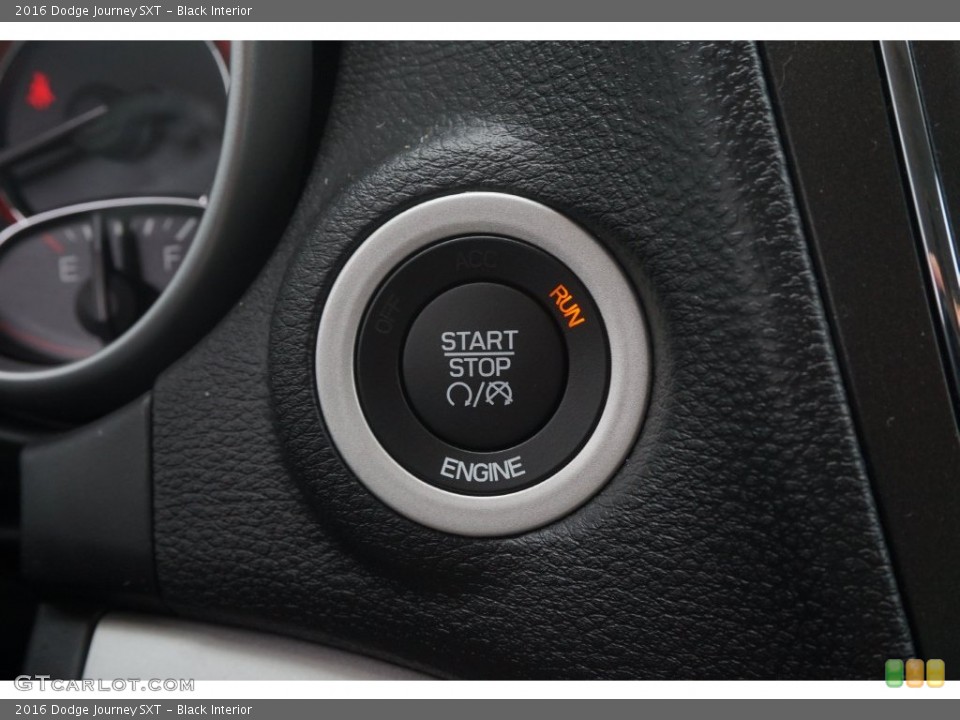 Black Interior Controls for the 2016 Dodge Journey SXT #108460528