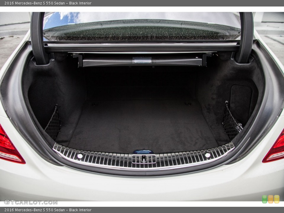 Black Interior Trunk for the 2016 Mercedes-Benz S 550 Sedan #108460871