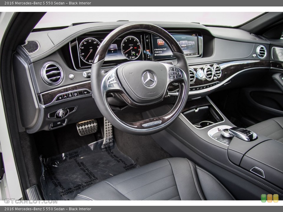 Black Interior Prime Interior for the 2016 Mercedes-Benz S 550 Sedan #108460906