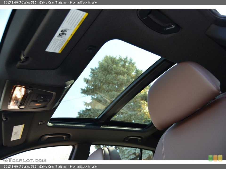 Mocha/Black Interior Sunroof for the 2015 BMW 5 Series 535i xDrive Gran Turismo #108466033