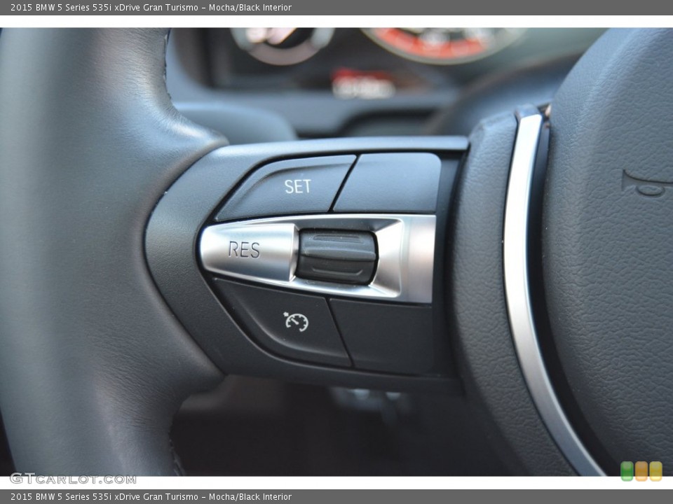 Mocha/Black Interior Controls for the 2015 BMW 5 Series 535i xDrive Gran Turismo #108466090