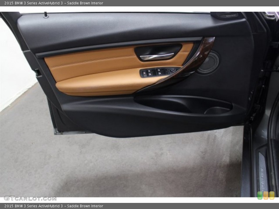 Saddle Brown Interior Door Panel for the 2015 BMW 3 Series ActiveHybrid 3 #108468715