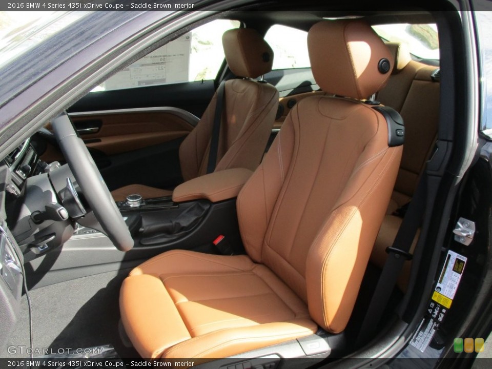 Saddle Brown Interior Photo for the 2016 BMW 4 Series 435i xDrive Coupe #108477077