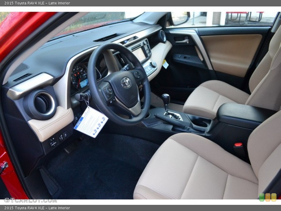 Latte Interior Photo For The 2015 Toyota Rav4 Limited Awd