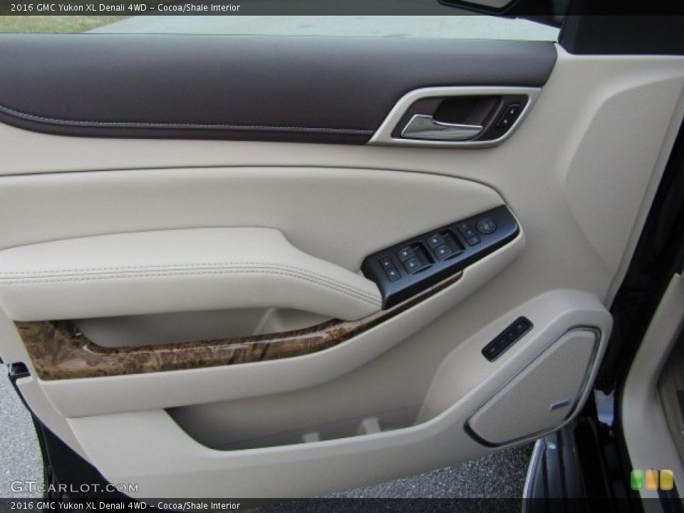 Cocoa/Shale Interior Door Panel for the 2016 GMC Yukon XL Denali 4WD #108477986